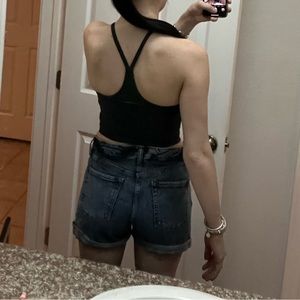 Target brand Wild Fable dark wash shorts- Size 4.